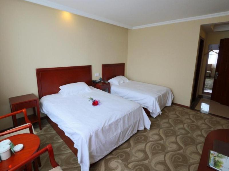 Greentree Inn Shanghai Pudong Airport Huaxia East Road Railway Station Shell Hotel Extérieur photo