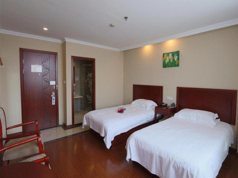Greentree Inn Shanghai Pudong Airport Huaxia East Road Railway Station Shell Hotel Extérieur photo
