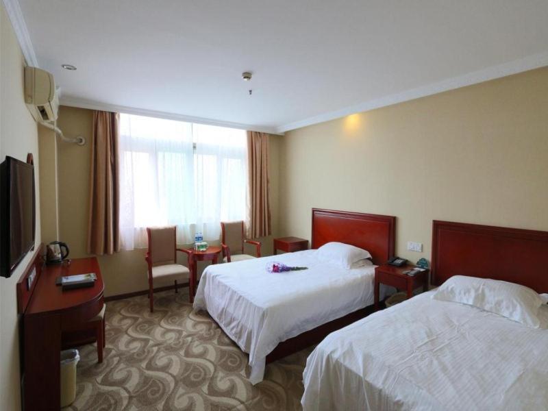 Greentree Inn Shanghai Pudong Airport Huaxia East Road Railway Station Shell Hotel Extérieur photo
