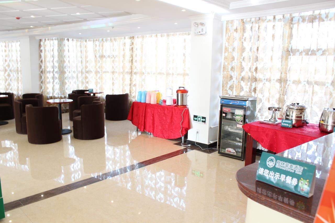 Greentree Inn Shanghai Pudong Airport Huaxia East Road Railway Station Shell Hotel Extérieur photo