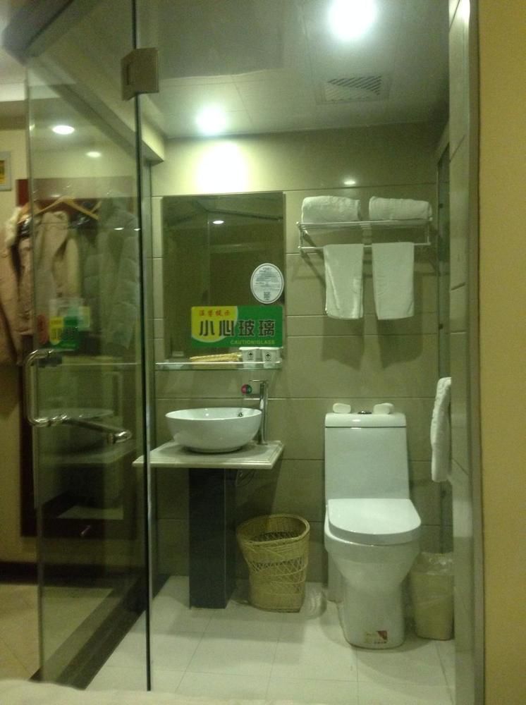 Greentree Inn Shanghai Pudong Airport Huaxia East Road Railway Station Shell Hotel Extérieur photo
