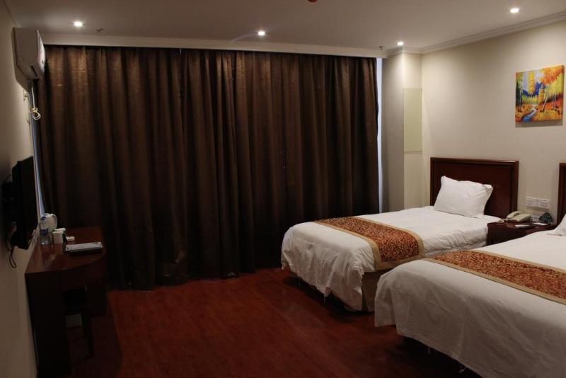 Greentree Inn Shanghai Pudong Airport Huaxia East Road Railway Station Shell Hotel Extérieur photo